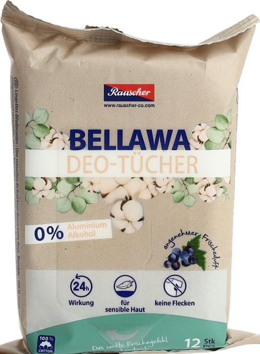 Actual product image Bellawa Deodorant wipes (Sheets, 192.50 ml)