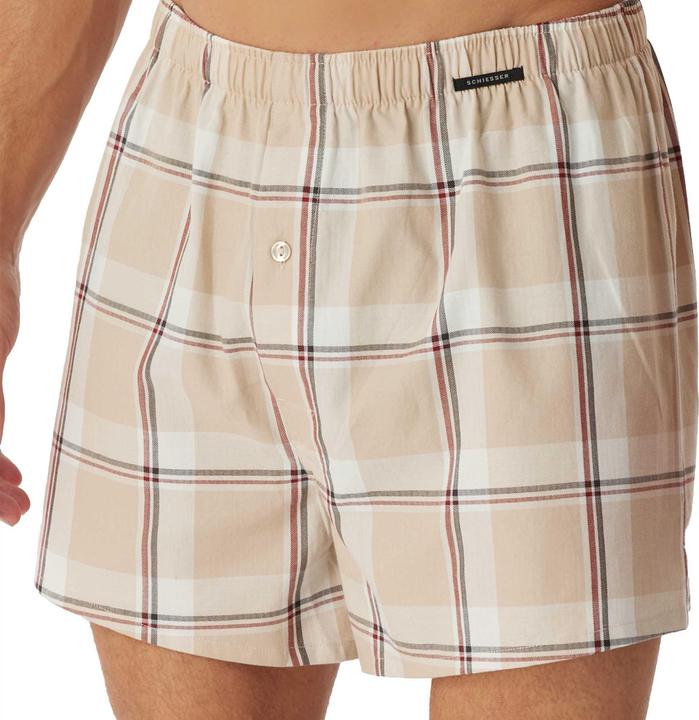 Actual product image Schiesser 2er Pack Web Boxershorts (XL, pack of 2)