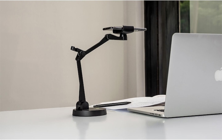 Actual product image Ipevo Uplift cell phone holder for visual communication and presentations