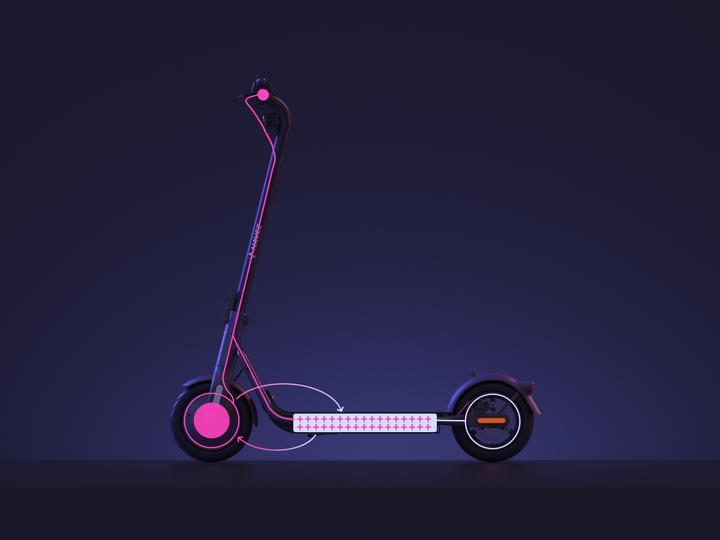 Produktbild Navee V50 (20 km/h, 50 km, 350 W)