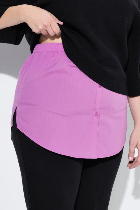 Immagine prodotto Ulla Popken Inserto a blusa dal taglio svasato con bordo arrotondato (42, 44)