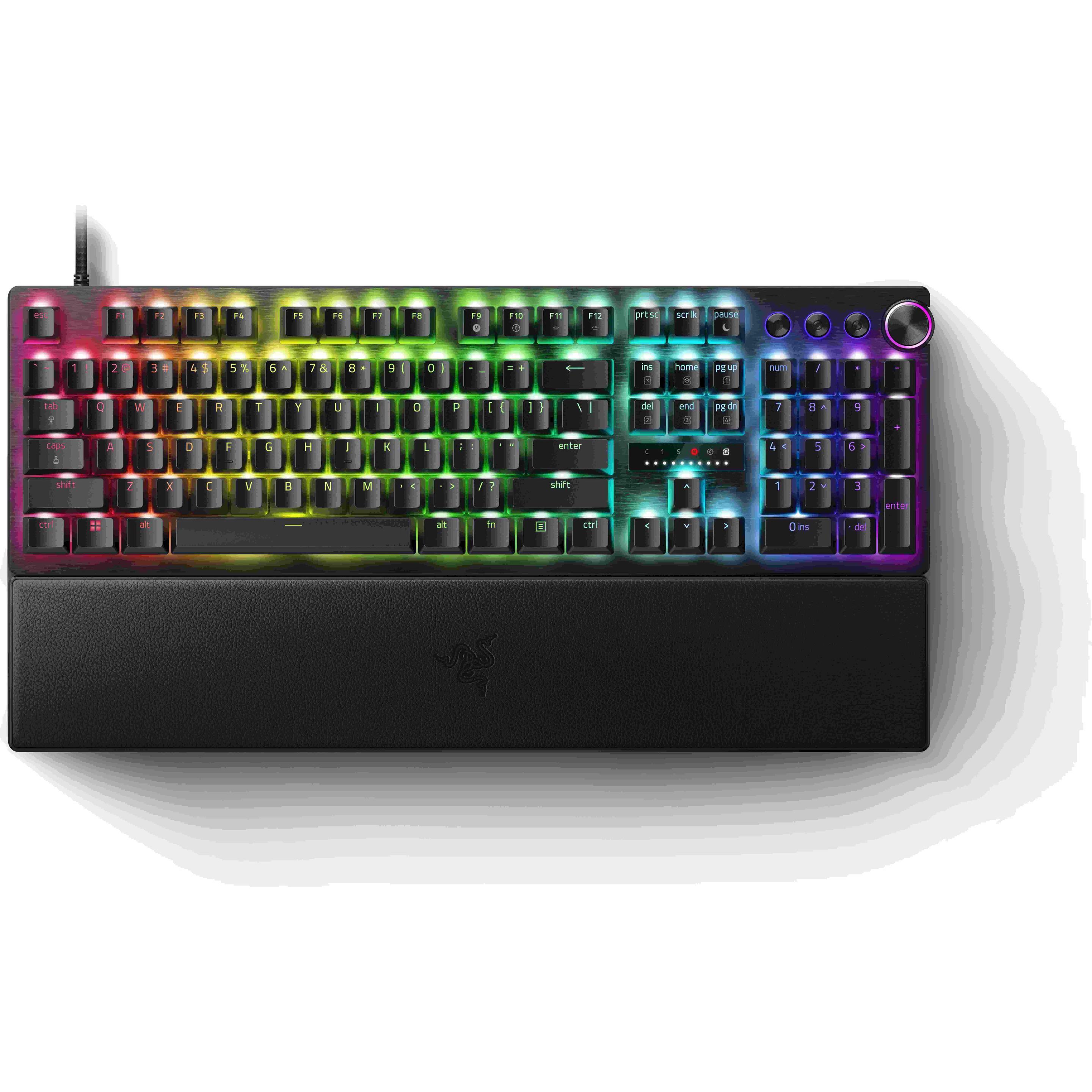 Razer Huntsman V3 Pro (DE, Kabelgebunden), Tastatur, Schwarz