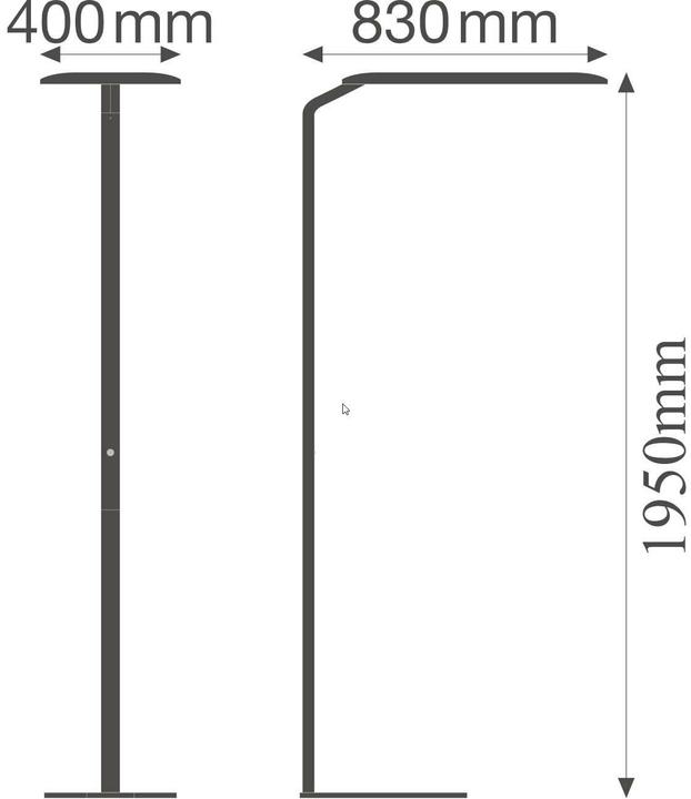 Actual product image Ledvance Office floor lamp (5600 lm)