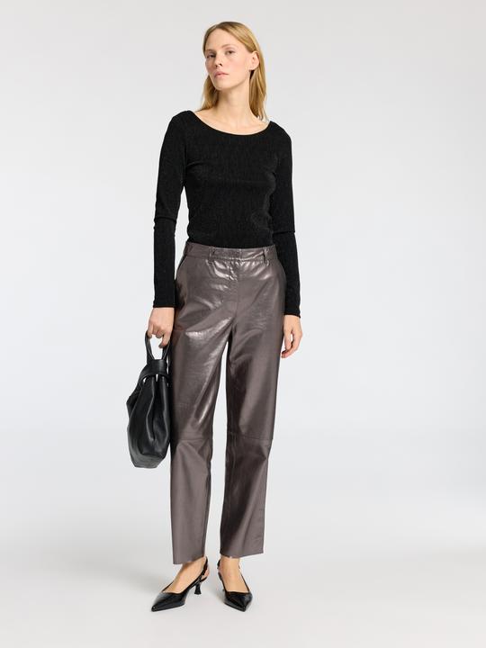 Produktbild Selected Femme Glitzer Oberteil mit langen Ärmeln (XXL)