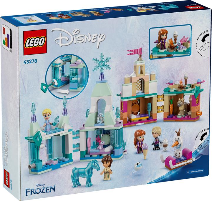 Produktbild LEGO Schloss Arendelle und Elsas Eispalast (43278, LEGO Disney)