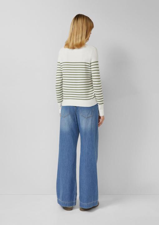 Actual product image s.Oliver Strickpullover Gestreifter Pullover aus Viskosemix (34)