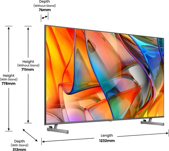 Productafbeelding Hisense TV 55U6KQ (55", U7QF, QLED, UHD, 2023)