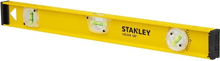 Actual product image Stanley I-beam spirit level, 80cm, 3 bottles, 1.5mm / m, beer, 2nd (80 cm)