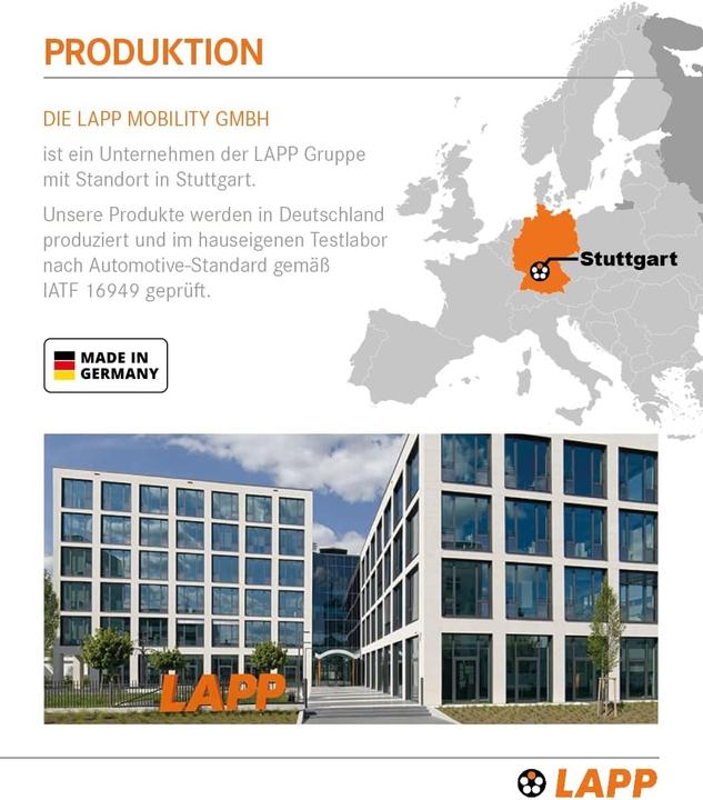 Produktbild Lapp Mobility Ev-mobile Charger Basic Fix (2.30 kW, 10 A, 6 m)