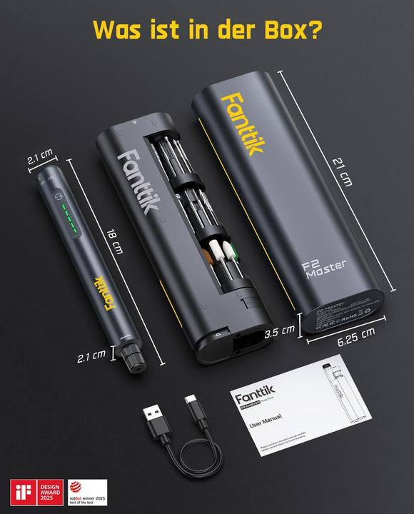 Actual product image Fanttik F2 Master Mini