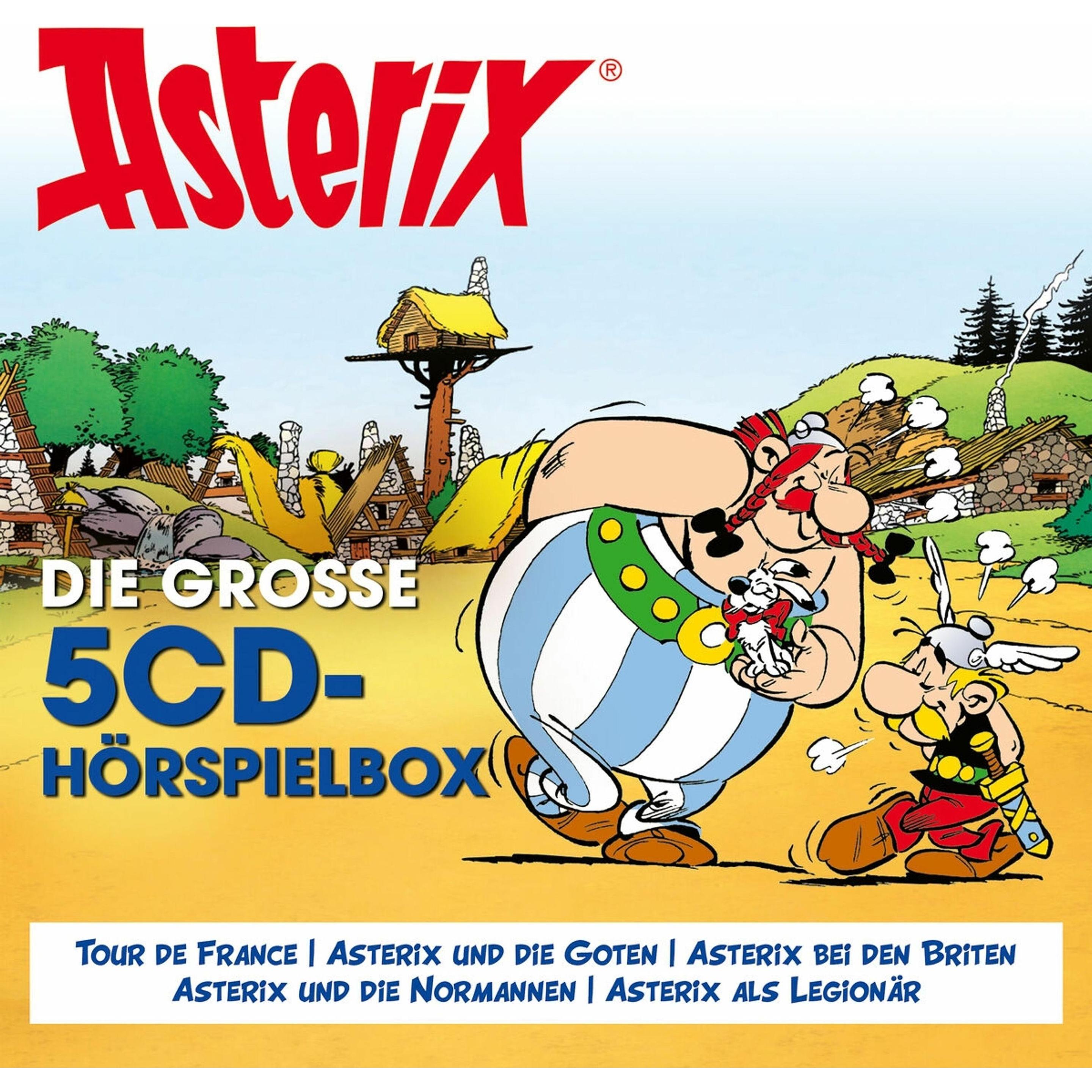Asterix - Die grosse 5-CD Hörspielbox Vol. 2, Hörbücher von Rene Goscinny, Gudrun Penndorf, Albert Uderzo