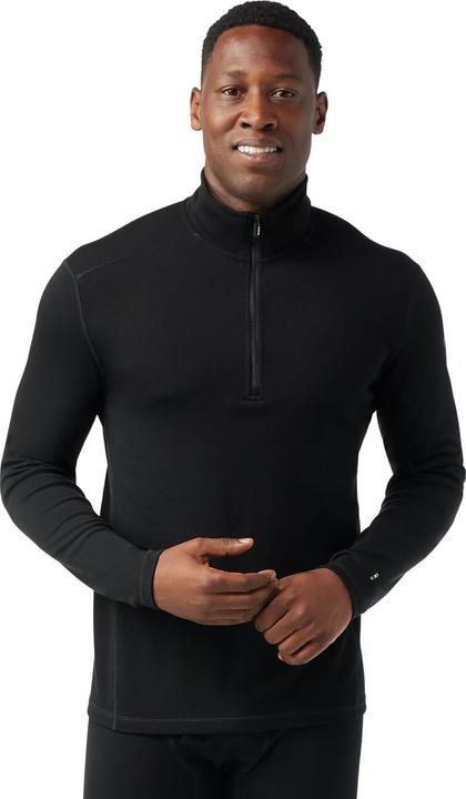 Actual product image Smartwool Men's Classic Thermal Merino Base Layer 1/4 Zip Boxed (M)
