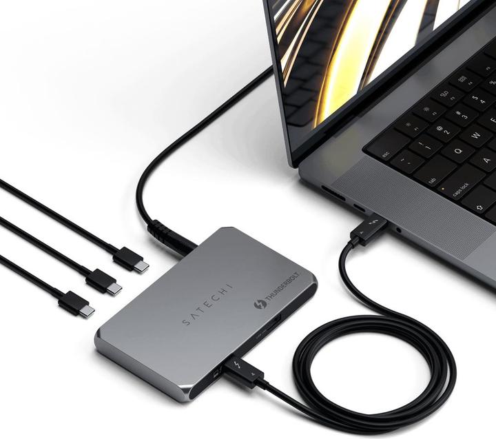 Image du produit Satechi Slim Hub (Thunderbolt, 4 ports)