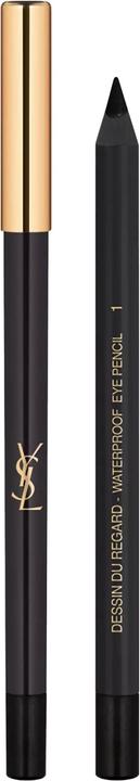 Actual product image Yves Saint Laurent Dessin du Regard Waterproof - Noir Effronté 01 (No. 01 - Noir Effronté)