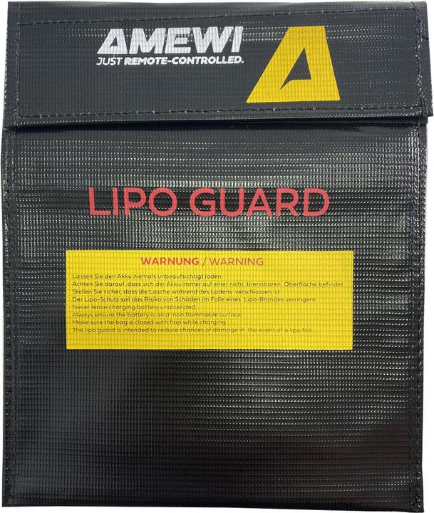 Amewi Brandschutztasche Lithium Akkus 180x230mm (23 cm, 18 cm)