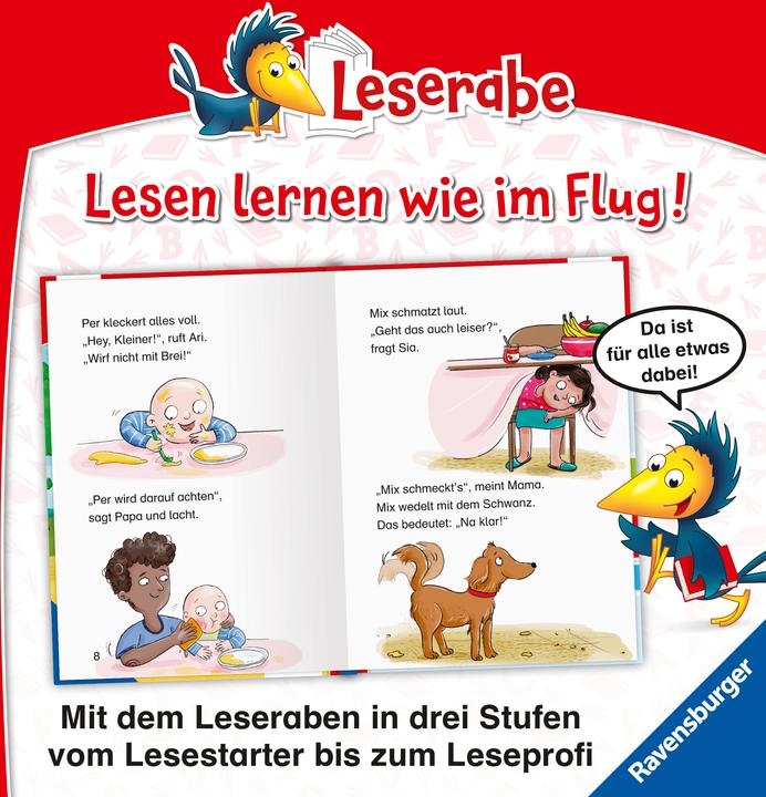 Image du produit Ravensburger Leserabe - 1. Lesestufe: Pups-Alarm! (Allemand, Tessa Rath, Martin Klein, 2025)