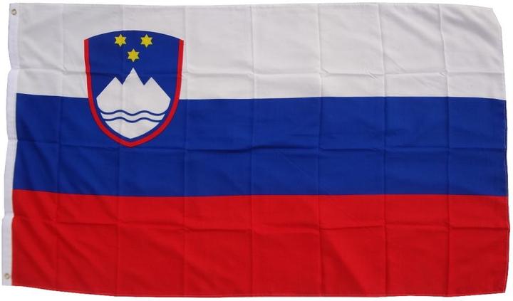 Produktbild trends4cents XXL Flagge Slowenien 250 x 150 cm Fahne mit 3 Ösen 100g/m² Stoffgewicht Hissflagge