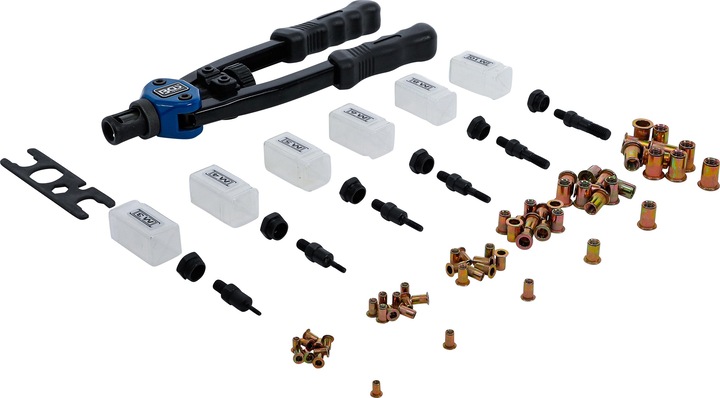 Immagine prodotto BGS Set rivettatrice per rivetti filettati M3 - M10 68 pz. (330 mm)