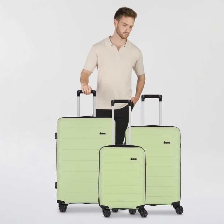 Actual product image D&N Travel Line 4100 4 Rollen Kofferset 3-teilig (172 l)