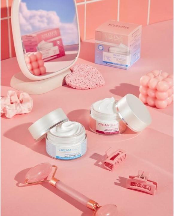 Produktbild Eveline Cosmetics Regenerating Cream Shot mit 5% Repair Concentrate (50 ml)