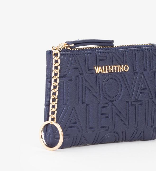 Actual product image Valentino Pansy Blue Wallet