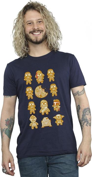 Immagine prodotto Star Wars Episode IV: A New Hope 12 Gingerbread Maglietta Uomo (XL)