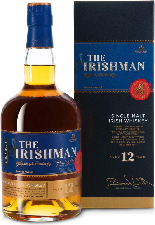 Walsh Whiskey Distillery The Irishman (Irish whiskey, 1 x 70 cl)