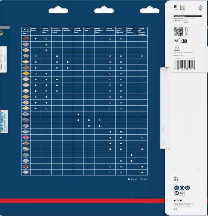 Productafbeelding Bosch Professional Zubehör EXPERT Wood Kreissägeblatt, 305x30 mm, T42