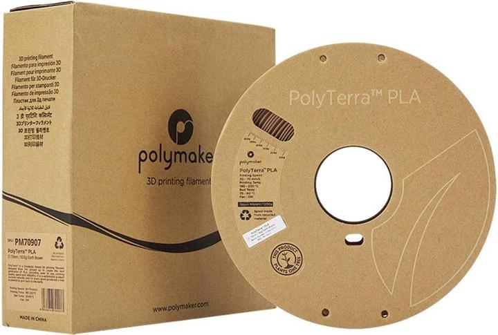 Image du produit Polymaker PolyTerra (PLA, 1.75 mm, 1000 g, Marron)