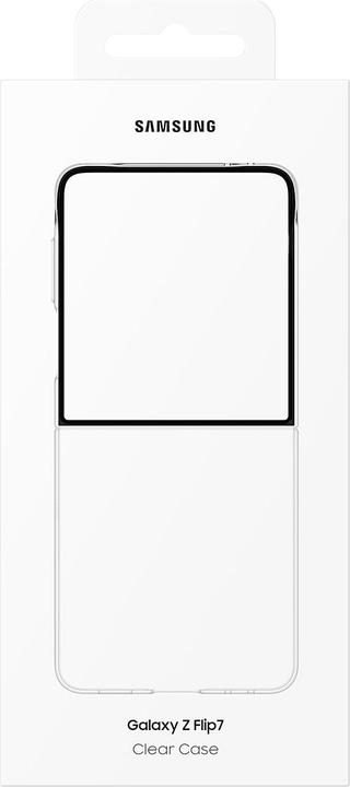 Actual product image Samsung Clear Case (Samsung Galaxy Z Flip7)