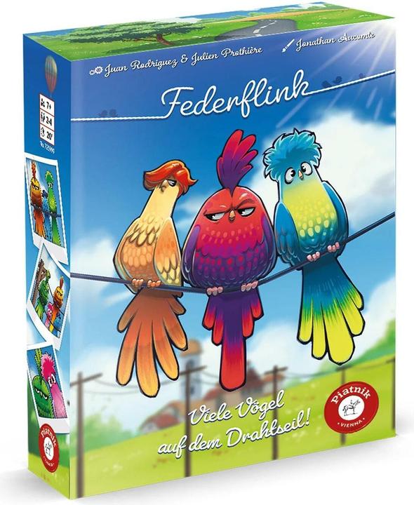 Piatnik Quick as a feather (d) (German, 2 - 4 Players)