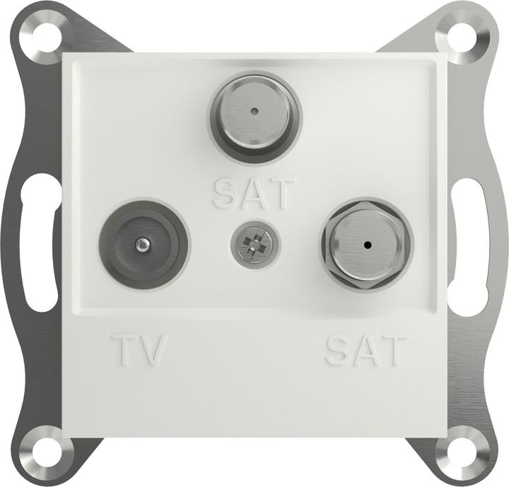 Image du produit Schneider Electric Prise terminale TV-SAT-SAT Asfora Blanc (RAL 9003) EPH3670121D