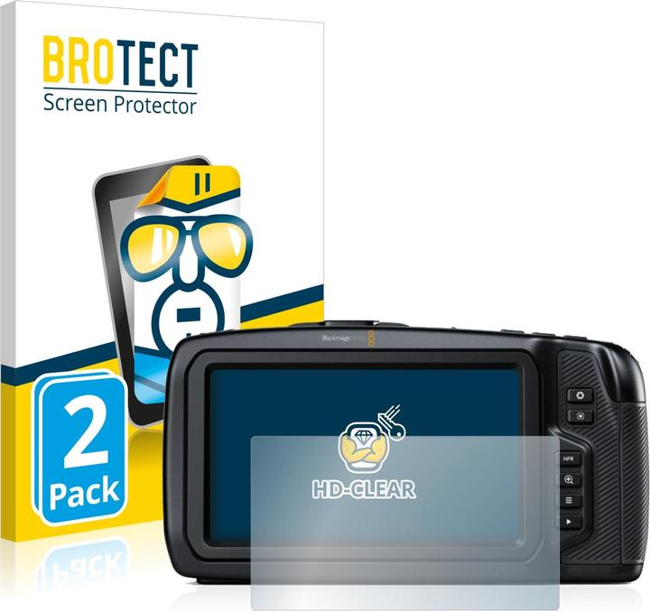 Brotect Pellicola Protettiva HD Per Olympus Tough TG-6 (2 Pezzi) - Anti-Impronta, Made In Germany - 4