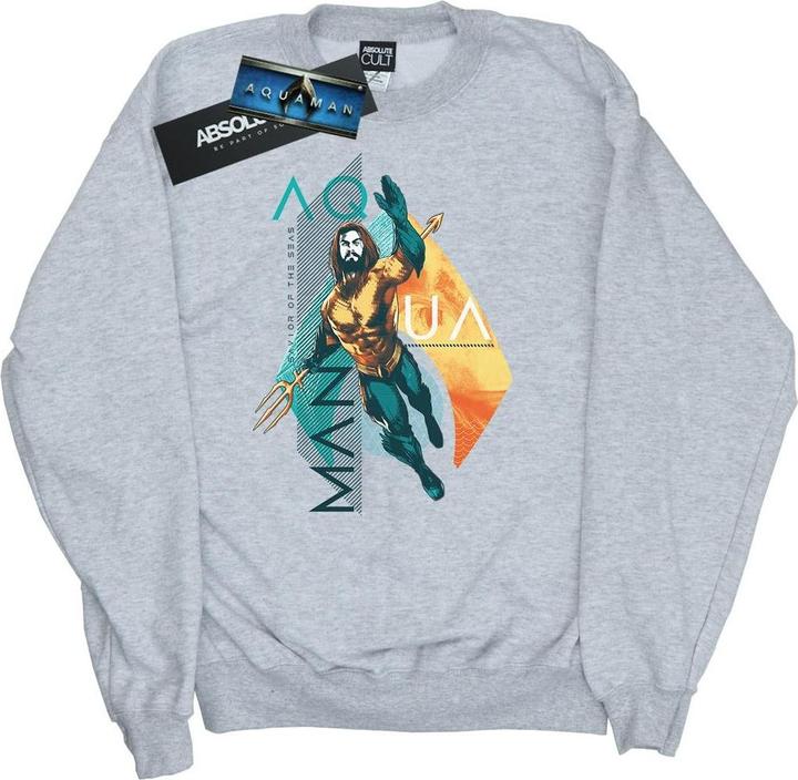 Immagine prodotto Aquaman Tropical Icon Felpa Ragazze (128)