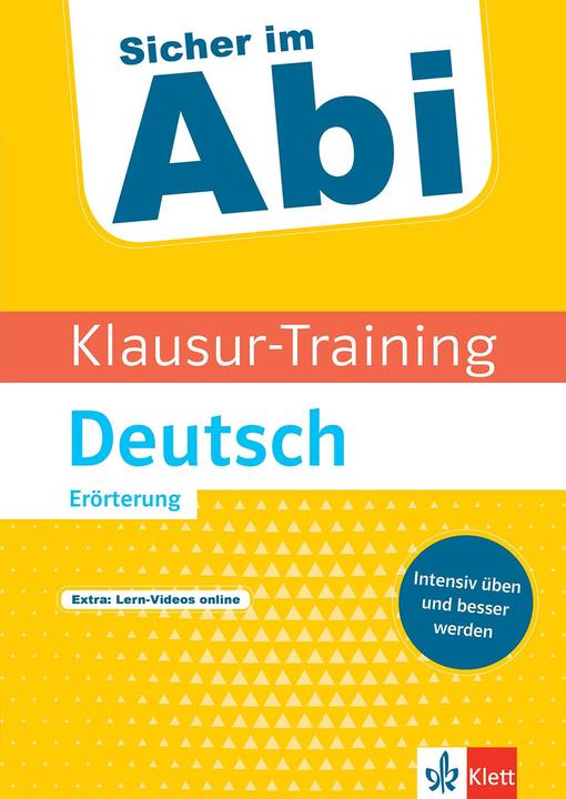 Produktbild Klausur-Training - Deutsch Erörterung (Deutsch, Claus Gigl, 2018)