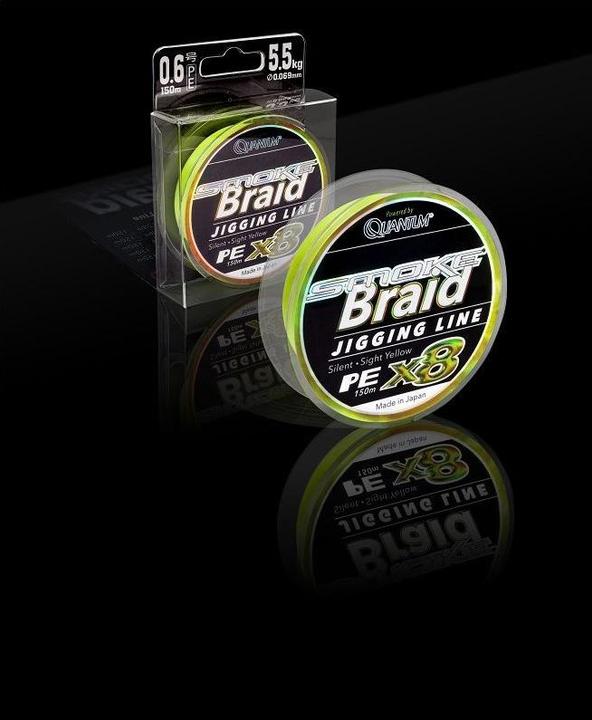Actual product image Quantum Smoke Braid Jigging Line (7.70 kg, 0.10 mm)