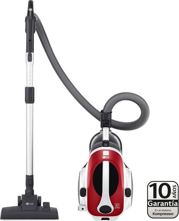 LG Bagless Vacuum Cleaner VK8506NHAG Red 650 W