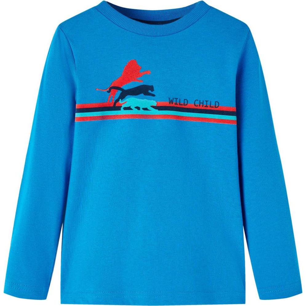 VidaXL, Unisex, Shirt, Lochlann, Blau, (104)
