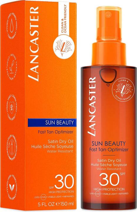 Actual product image Lancaster Sun protection water (Suntan oil, SPF 30, 150 ml, 198 g)