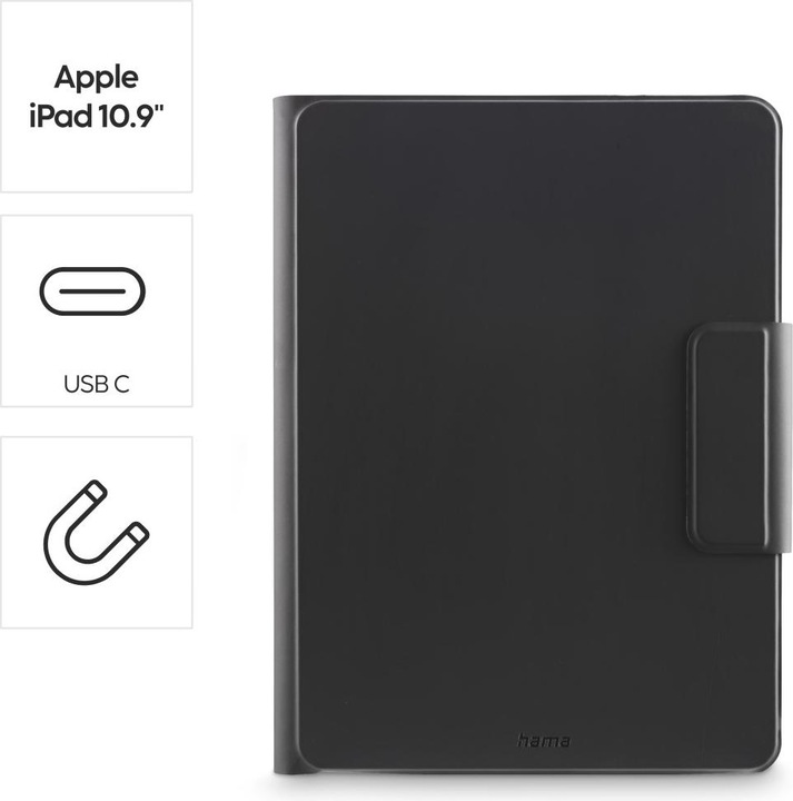 Produktbild Hama Premium Case with Keyboard (iPad 2022 (10. Gen))