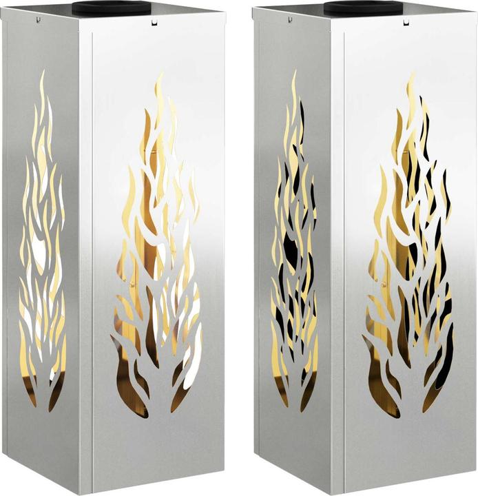 Silber, verzinkter Stahl