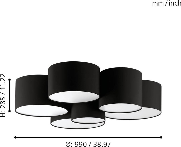 Actual product image EGLO Pastore (E27)