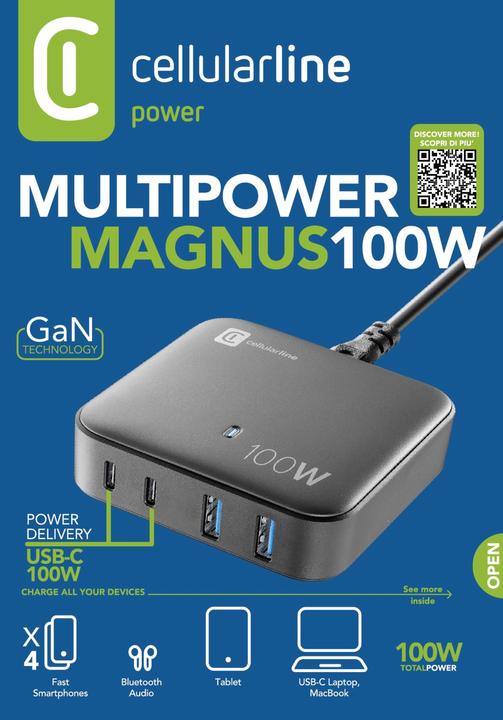 Productafbeelding Cellularline Multipower Magnus (100 W)