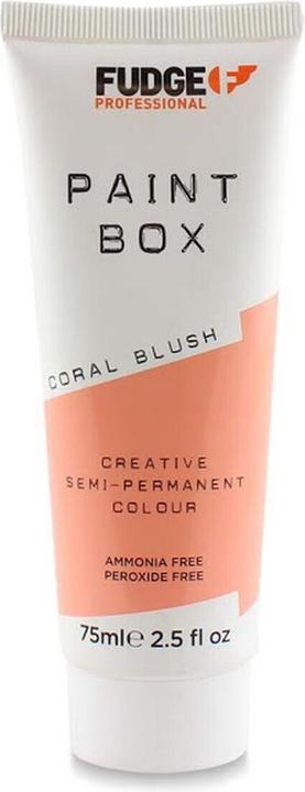 Produktbild Fudge Paintbox Creative Semi Permanent Colour - Permanent paint 75 ml - (Coral Blush)