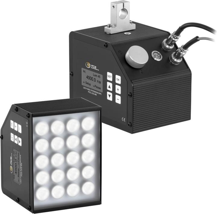 PCE Instruments LED-stroboscoop Aantal LEDs: 20 stuk(s) Koudwit