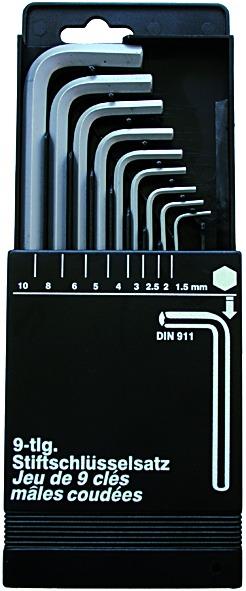 Produktbild technocraft Innensechskantschlüssel-Satz, 9-tlg