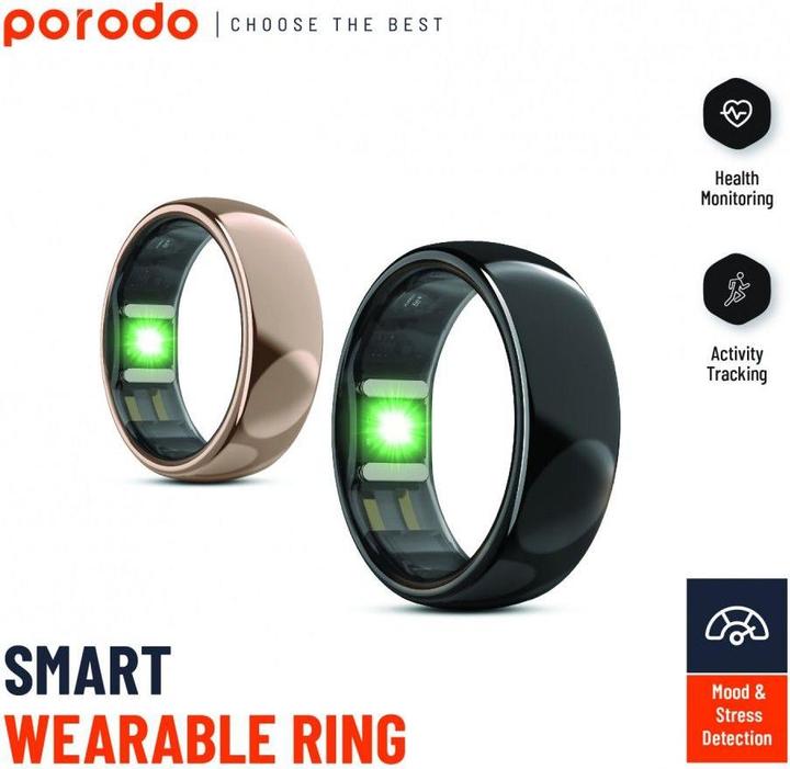 Actual product image Porodo Smart Ring