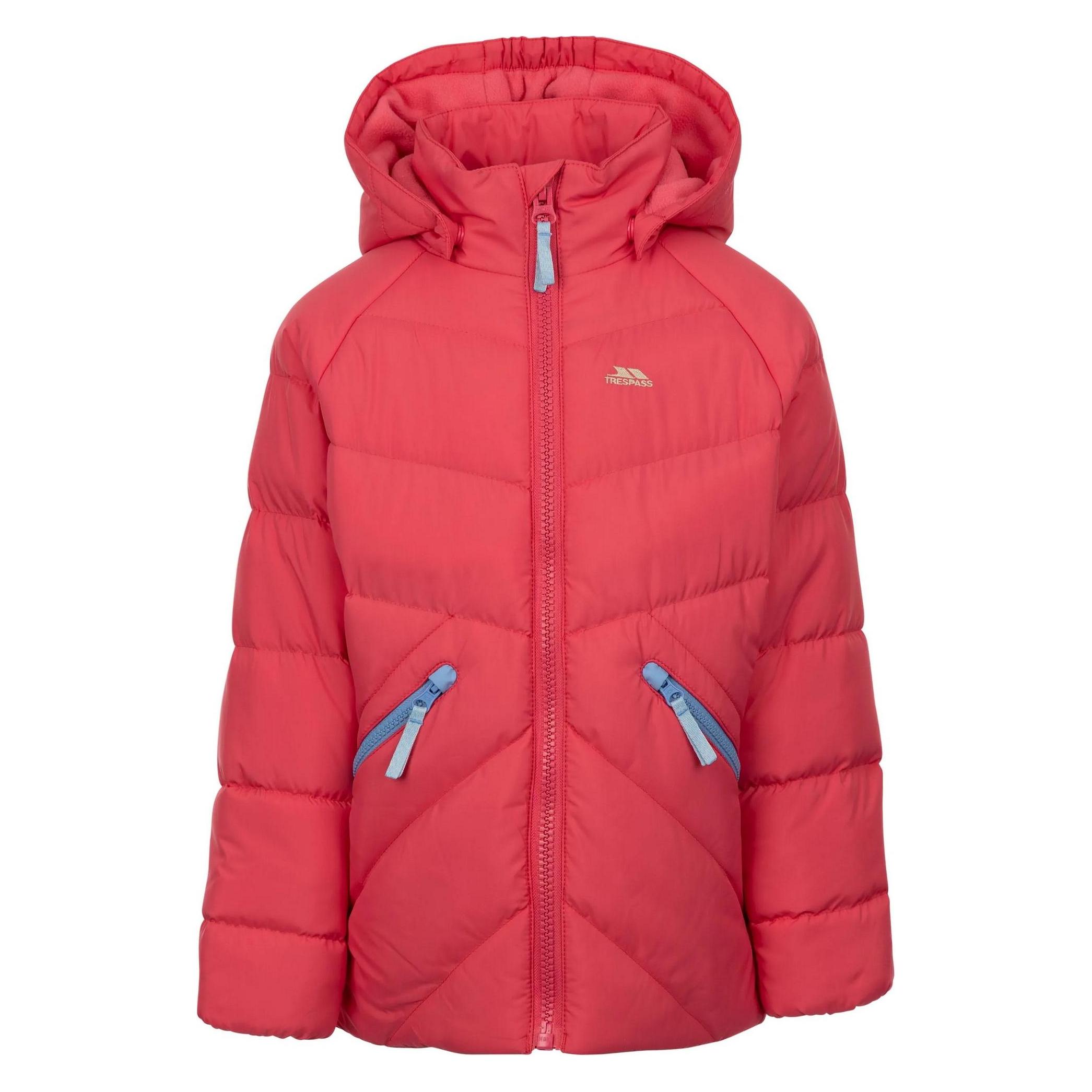Trespass, Jungen, Outdoorjacken, Annah Steppjacke (116), Rot, 116