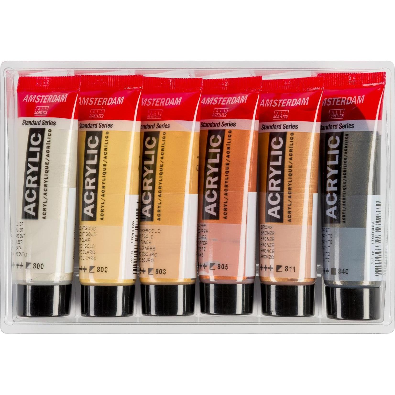 Thumbnail - Amsterdam, Künstlerfarbe + Bastelfarbe, Acrylfarbe (Multicolor, 120 ml)