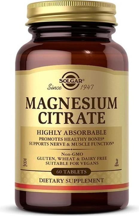 Image du produit Solgar Element Mag Citrate en comprimés (60 comprimés) (60 pièce(s), Cachets, 216 g)